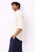 Ecru Linen Shirt