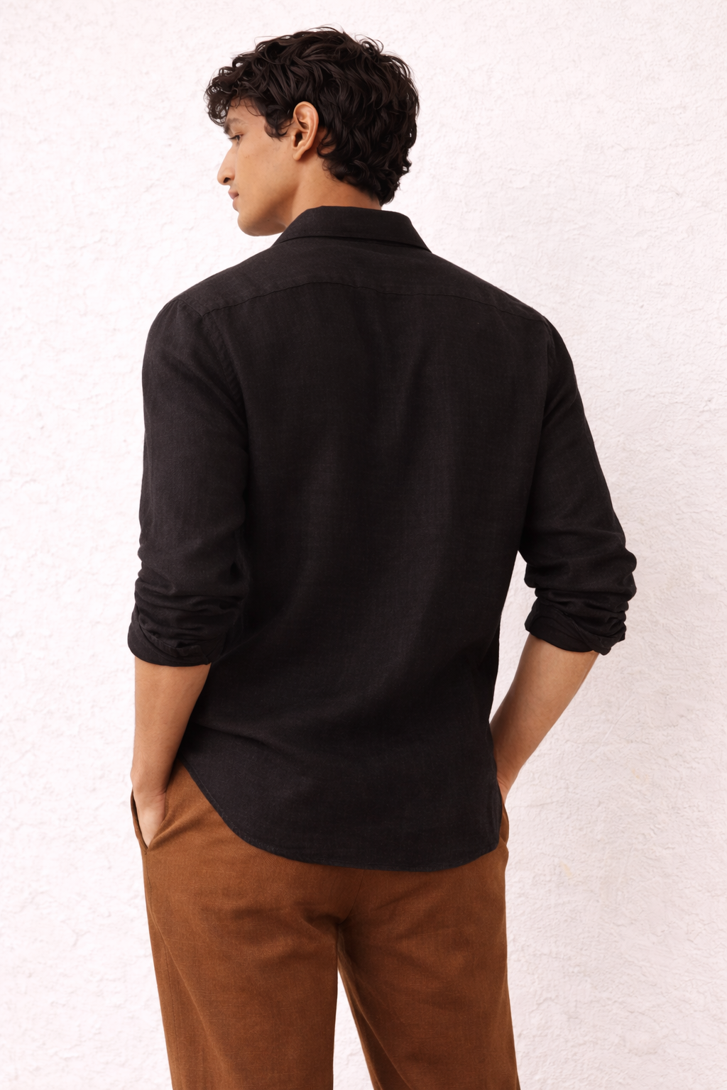 Black Linen Shirt